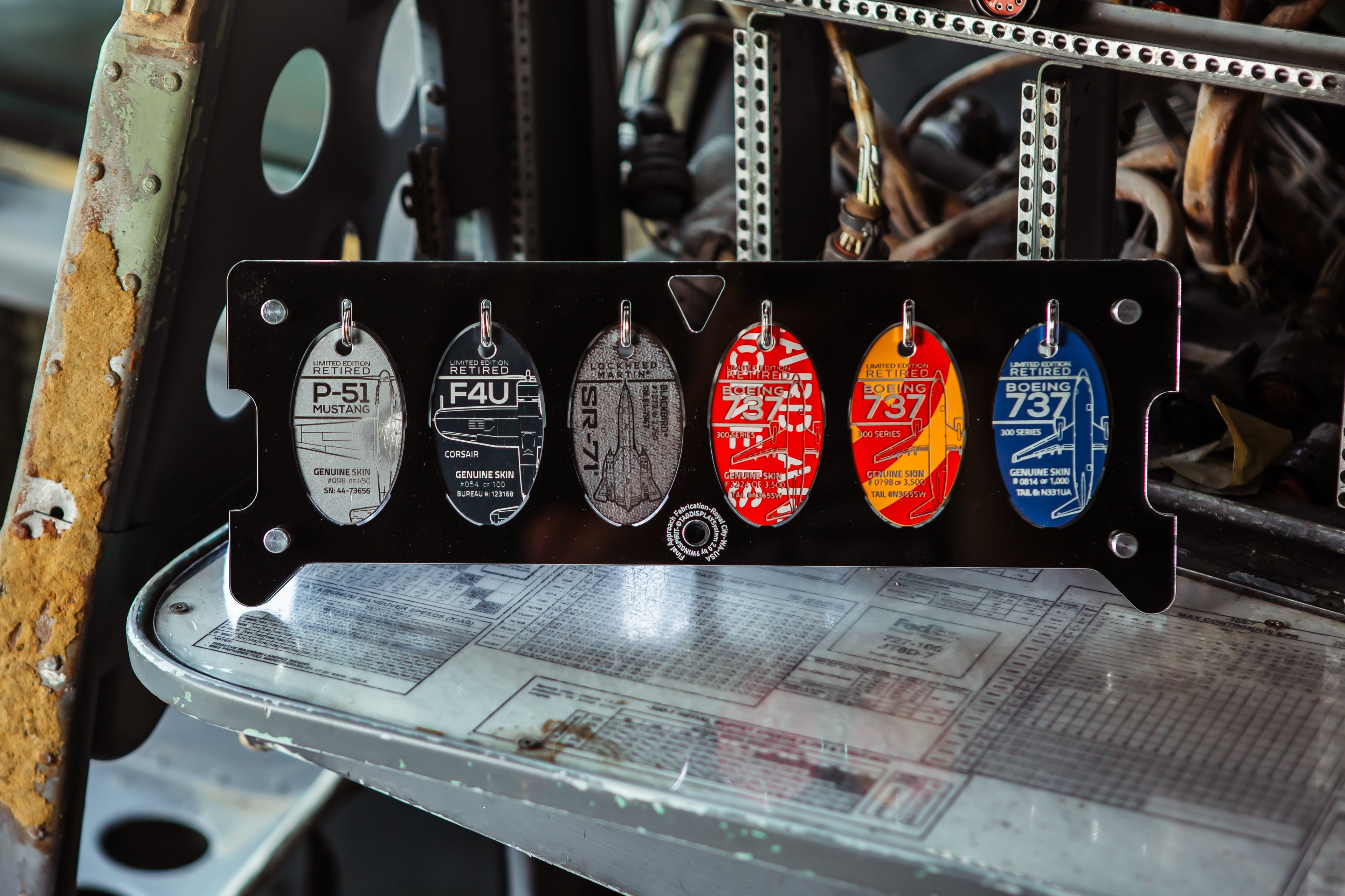 PlaneTags 9WS TDS Tag Displays
