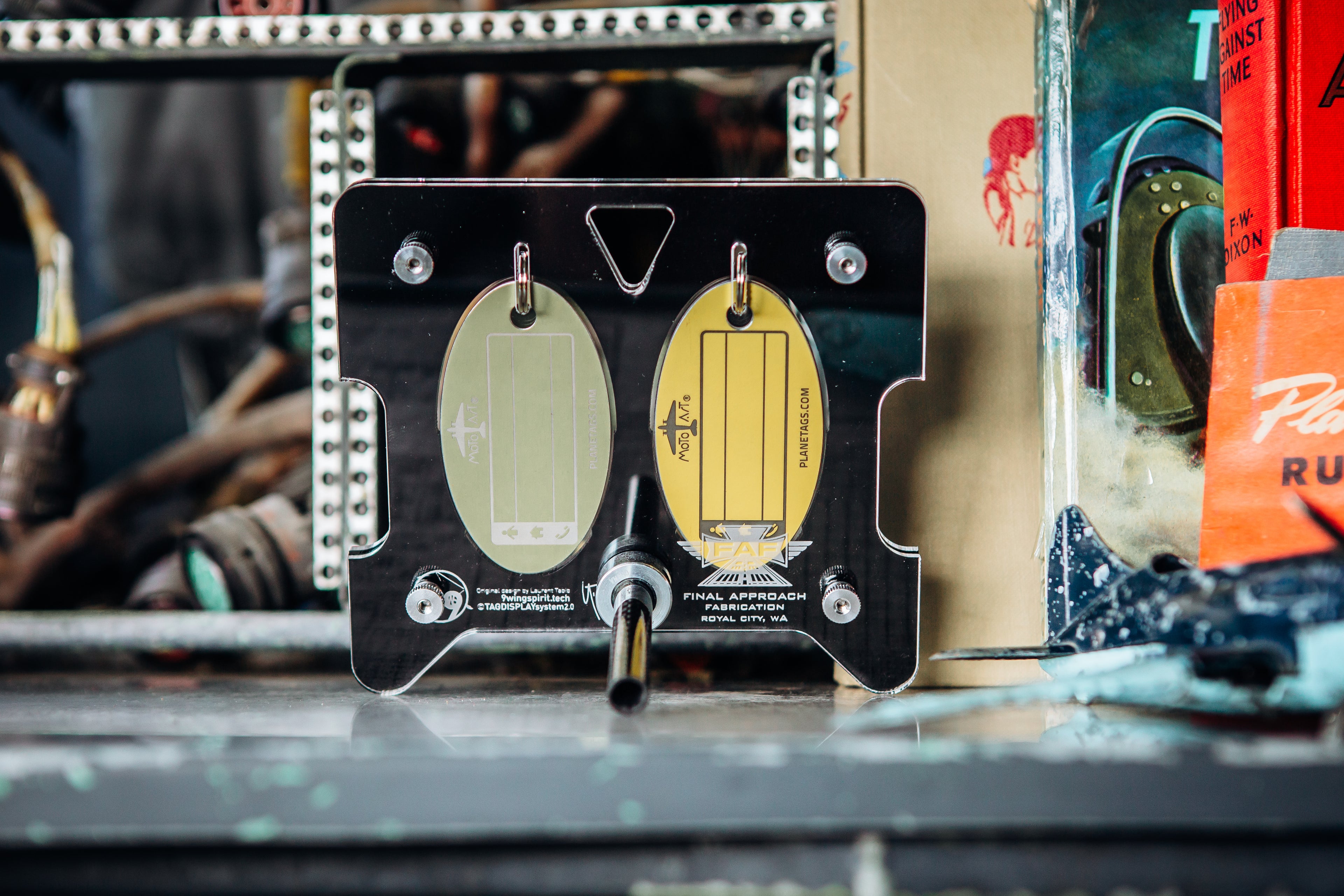 TDS PlaneTags 2-Slot Tag Display