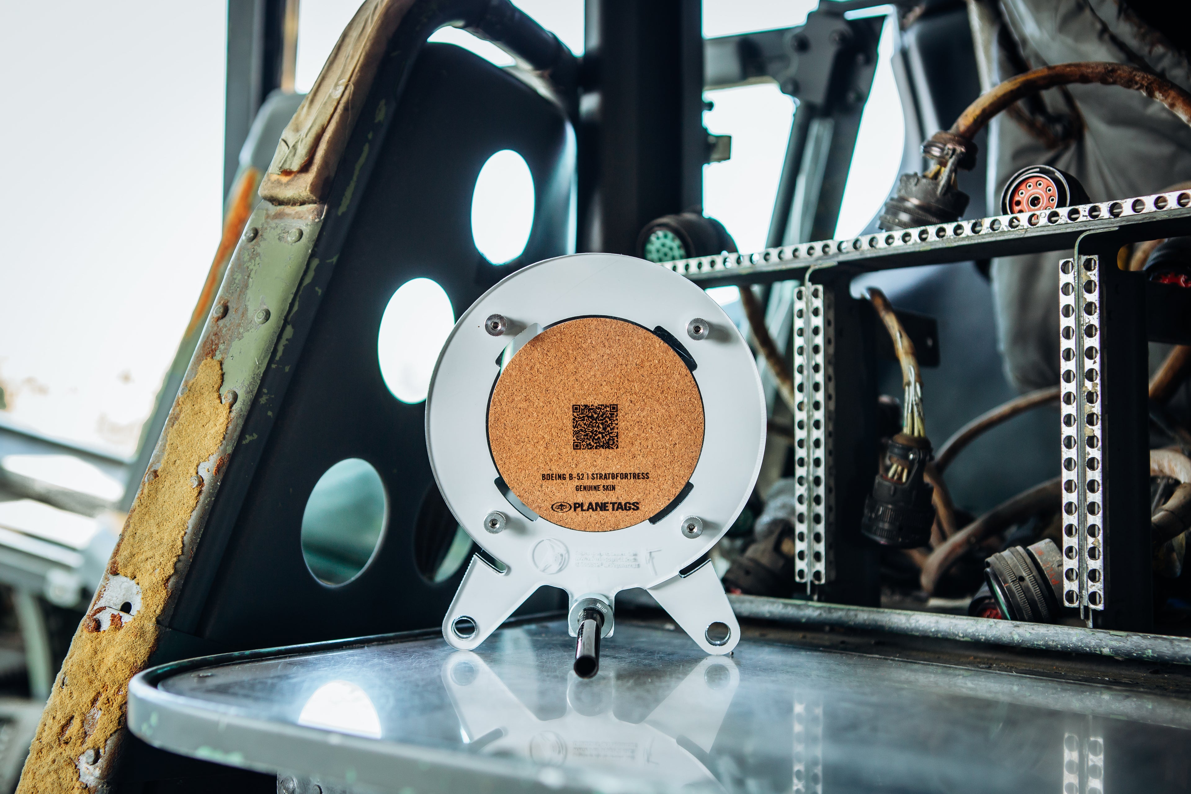 TDS PlaneTags 1-Slot Coaster Display