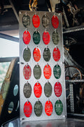 TDS PlaneTags 24-Slot Wall Tag Display