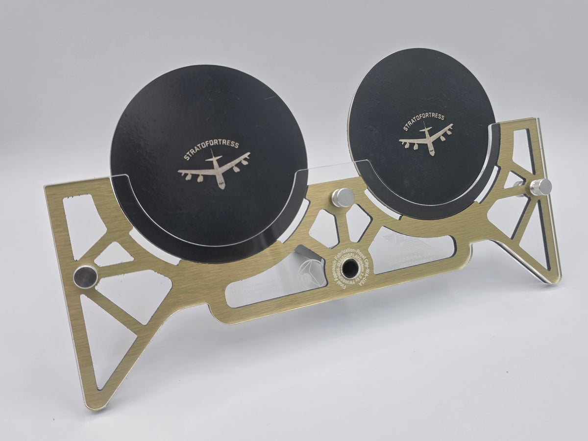2-Slot Coaster Functional Half Display