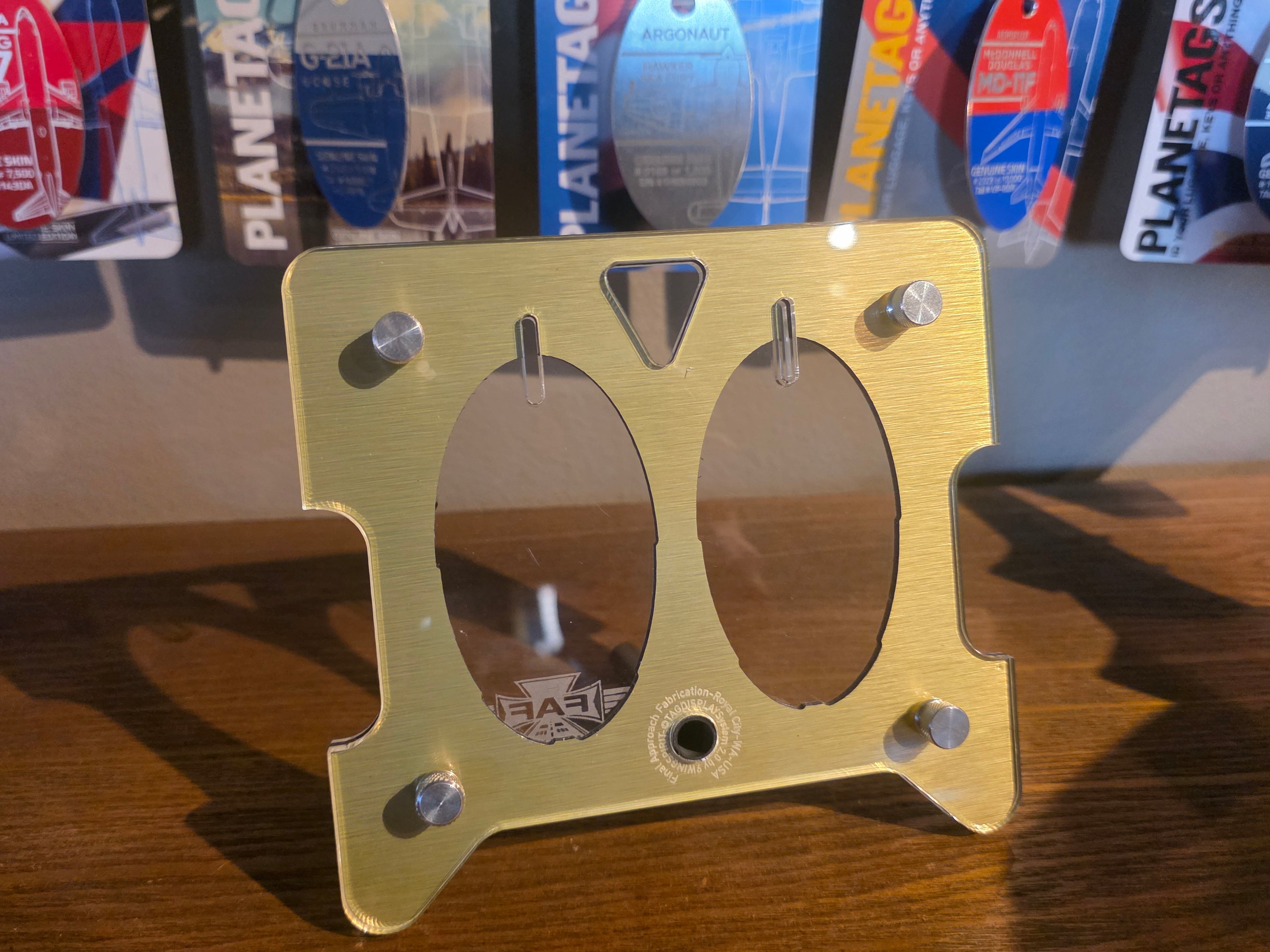 TDS PlaneTags 2-Slot Tag Display